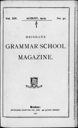 Grammar School Magazine