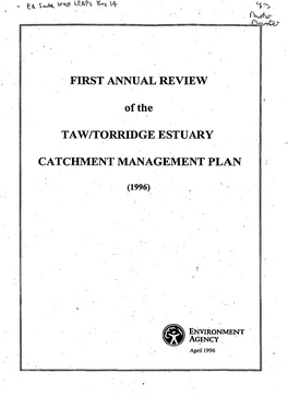 FIRST ANNUAL REVIEW of the TAW/TORRIDGE ESTUARY