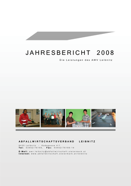 Jahresbericht 2008