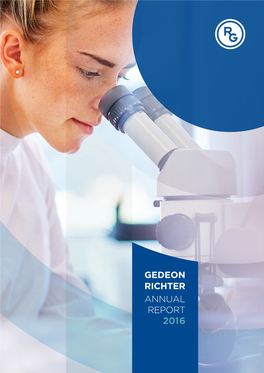 Gedeon Richter Annual Report 2016