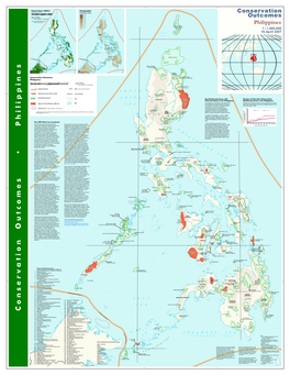 Map: Conservation Outcomes Philippines 2007 English Pdf 2.97 MB