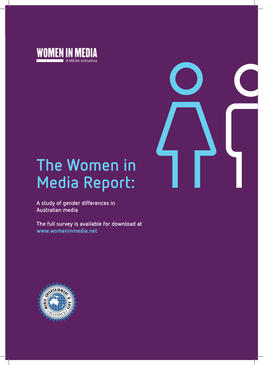 The Women in Media Report