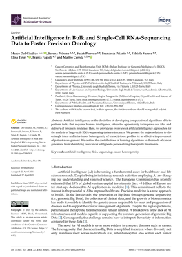 Artificial Intelligence in Bulk and Single-Cell RNA-Sequencing Data