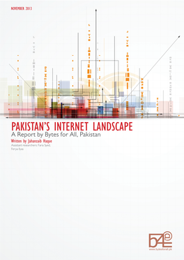 Pakistan's Internet Landscape