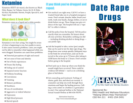 Date Rape Drugs