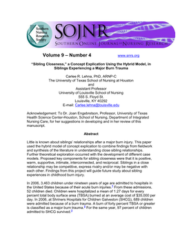 Volume 9 – Number 4