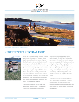 Kekerten Territorial Park