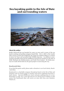 Sea Kayaking Guide to the Isle of Bute and Surrounding Waters