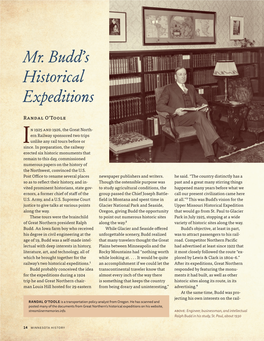 Mr. Budd's Historical Expeditions