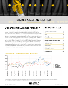 Media Sector Review July 2017