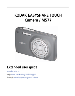 KODAK EASYSHARE TOUCH Camera / M577
