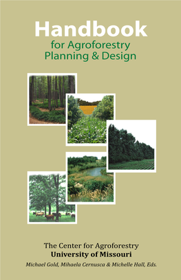 Handbook for Agroforestry Planning & Design