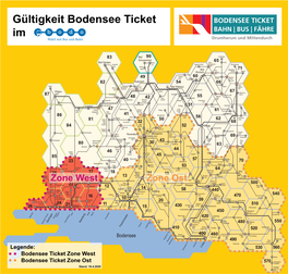 Gültigkeit Bodensee Ticket Im