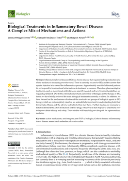 Biological Treatments in Inflammatory Bowel Disease: a Complex Mix Of