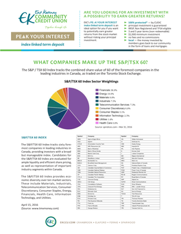 Pe K Your Interest What Companies Make up the S&P