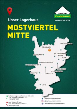 Unser Lagerhaus MOSTVIERTEL MITTE