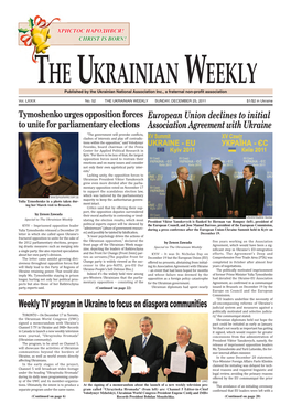 The Ukrainian Weekly 2011, No.52