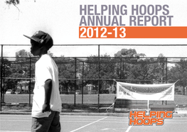 2012-13 Helping Hoops Annual Report