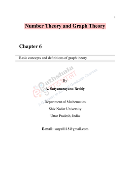 Number Theory and Graph Theory Chapter 6