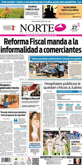 Hospitales Públicos Le Quedan Chicos a Juárez