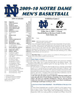 2009-10 Notre Dame Men's Basketball