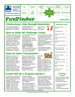 Funfinder June 2012