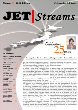 Volume 21 2011 Edition Celebrating 25 Years