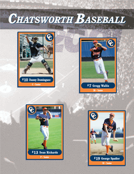 Chatsworth Baseball Chatsworth Baseball B