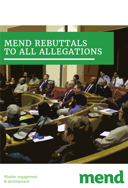 MEND Rebuttals to All Allegations 16.03.18