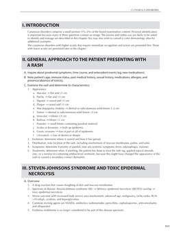 Cutaneous Disorders Chapter Preview