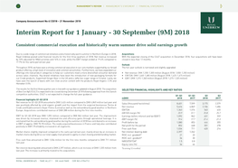 Q3 Interim Report