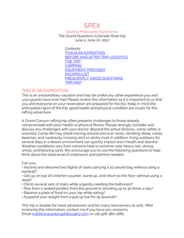 This Is an Expedition Before and After Trip Logistics the Trip Camping Equipment Provided Packing List Frequently Asked Questions Trip Map