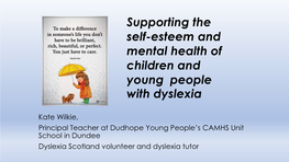 Supporting Young People with Mental Health Challenges