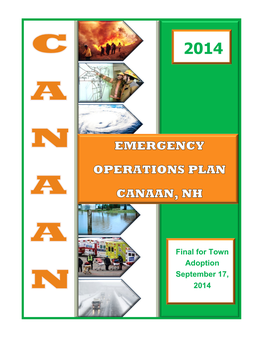 Emergency Operations Plan 2014