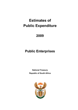 Estimates of Public Expenditure