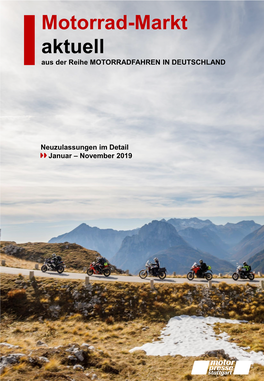 MOTORRAD-MARKT Aktuell November 2019