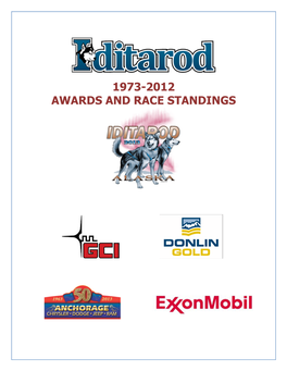 Iditarod Awards & Standings 1973-2012