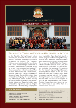 Ryi-Newsletter-2011-Fall