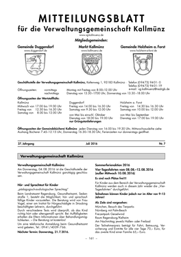 07 Mitteilungsblatt Juli