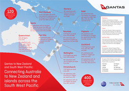 Connecting Australia to New Zealand and Islands Across the South West