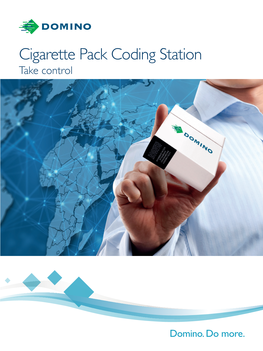 Domino Cigarette Pack Coding Station Brochure