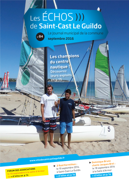 Le Journal Municipal De Saint-Cast Le Guildo N°84