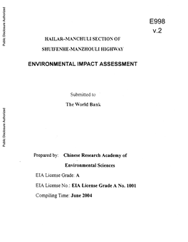 World Bank Document