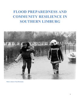 Flood Preparedness and Community Resilience in Southern Limburg