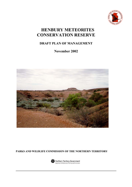 Henbury Meteorites Conservation Reserve