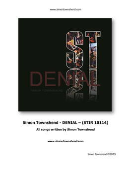 Denial – (Stir 10114)