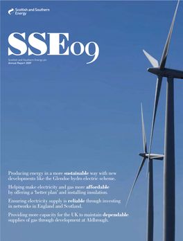 SSE Annual Report 2009