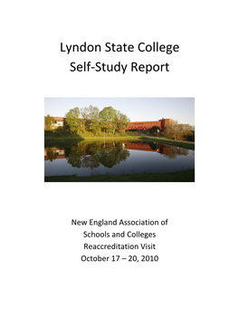 Lyndon State College Self-Study Report