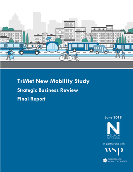 Trimet New Mobility Study