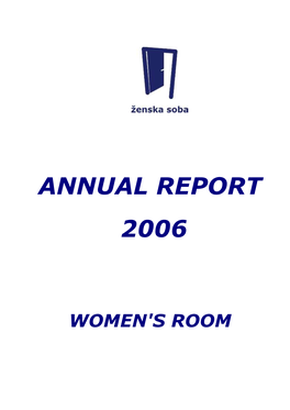 Women's Room Report for 2006